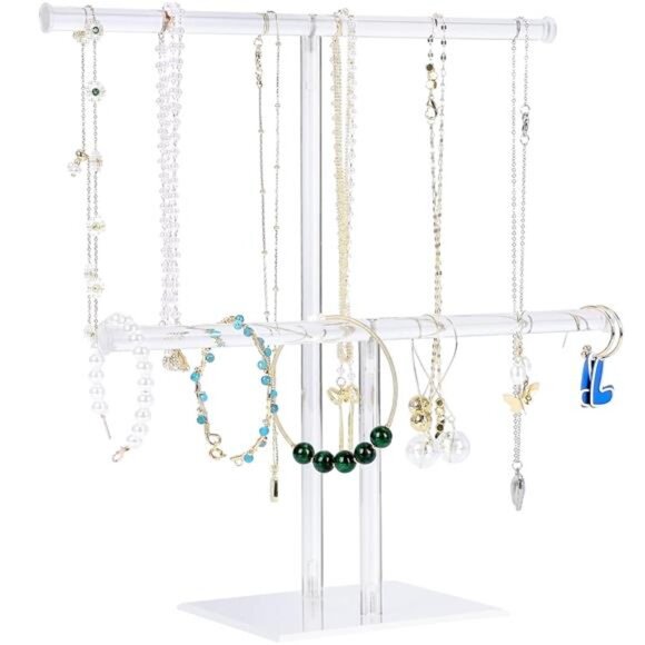 Jewelry Stand Necklace Holder, Jewelry Display Holder, Bracelet Organizer - Picture 1 of 13